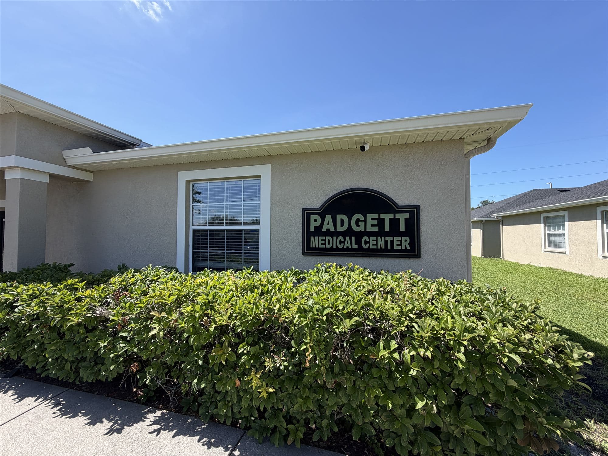 Padgett Medical Center sign in Tampa